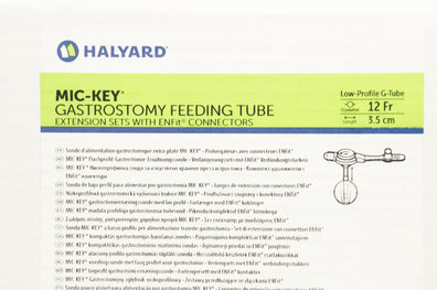 Halyard 8140-12-3.5 MIC-KEY Gastrostomy Feeding Tube 12Fr x3.5cm (x)